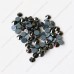 SS6-SS40 faceted flat back glass hotfix rhinestones for clothes